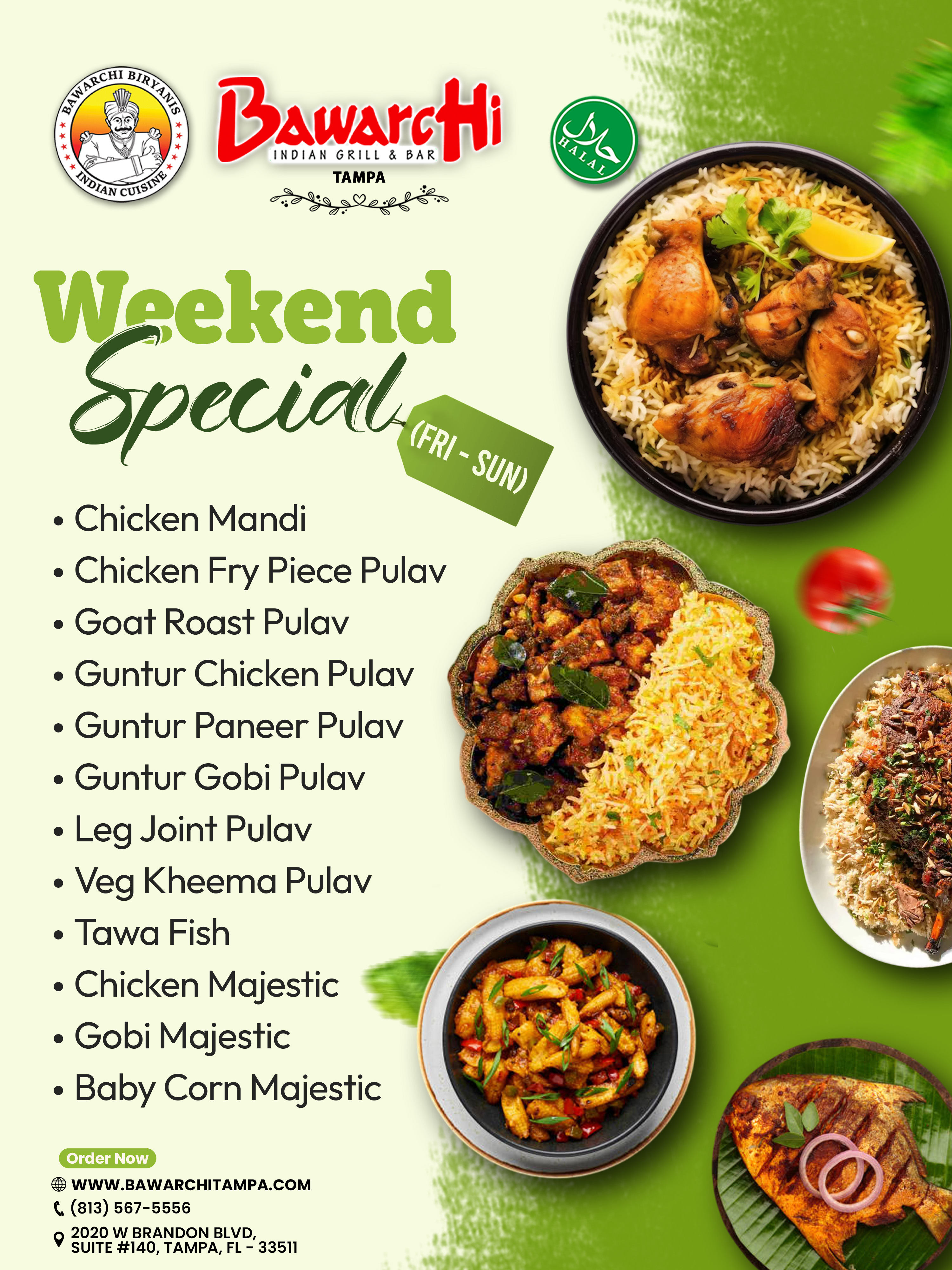 Weekend Specials